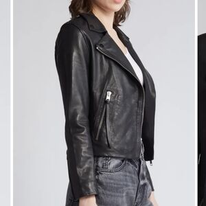 All Saints | Dalby Leather Biker Jacket